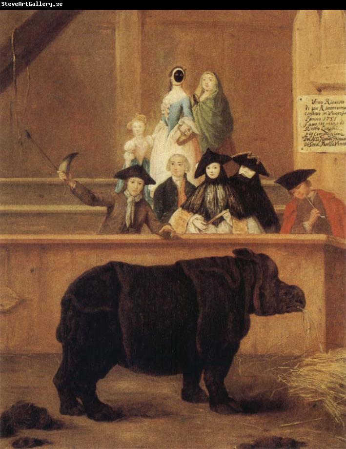 Pietro Longhi The Rhinoceros